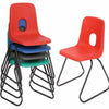 HILLE SERIES E CLASSIC POLY SKID BASE CHAIR