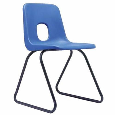 HILLE SERIES E CLASSIC POLY SKID BASE CHAIR