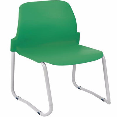 SKID BASE POLY CLASSROOM CHAIR