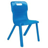 TITAN ONE PIECE CLASSROOM CHAIR BLUE