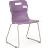 TITAN SKID BASE CLASSROOM CHAIR PURPLE