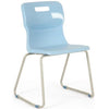 TITAN SKID BASE CLASSROOM CHAIR SKY